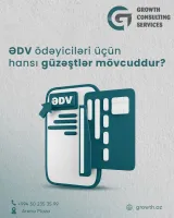 ƏDV ödəyiciləri üçün güzəşt?