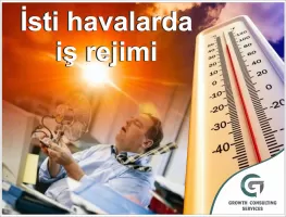 İsti hava şəraitində iş rejimi